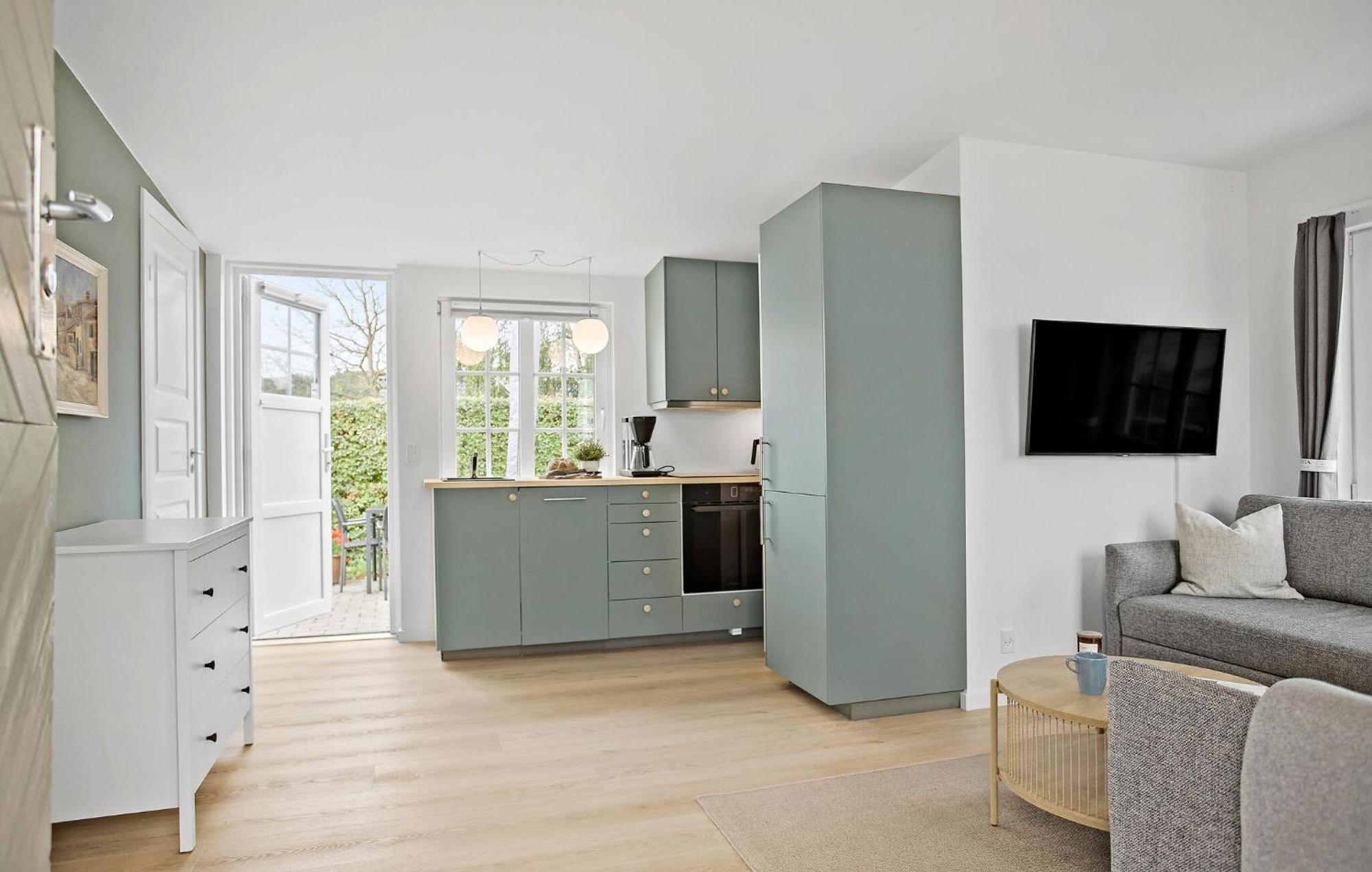 Beach Front Home In Sjolund With Kitchen Экстерьер фото