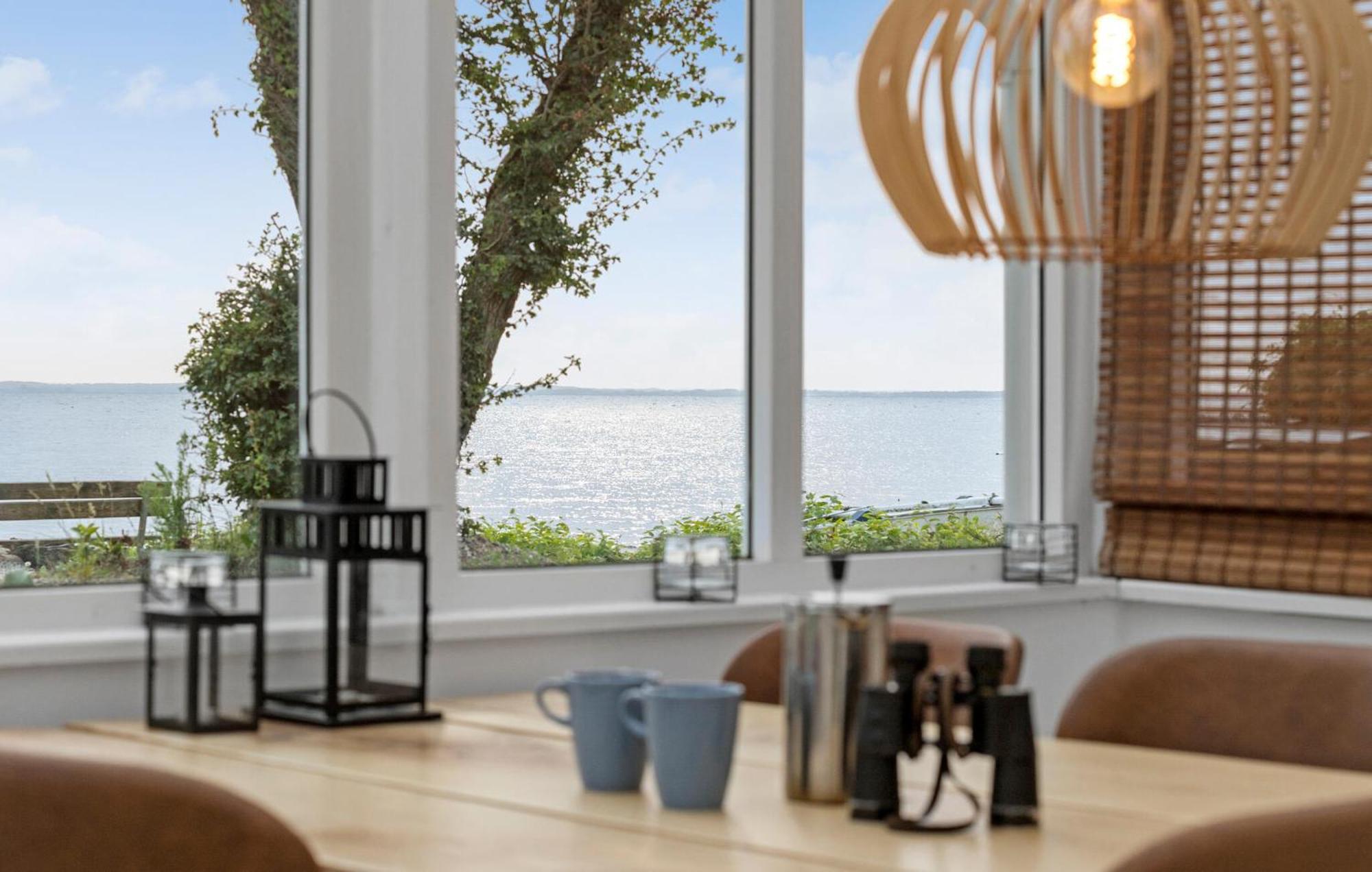Beach Front Home In Sjolund With Kitchen Экстерьер фото