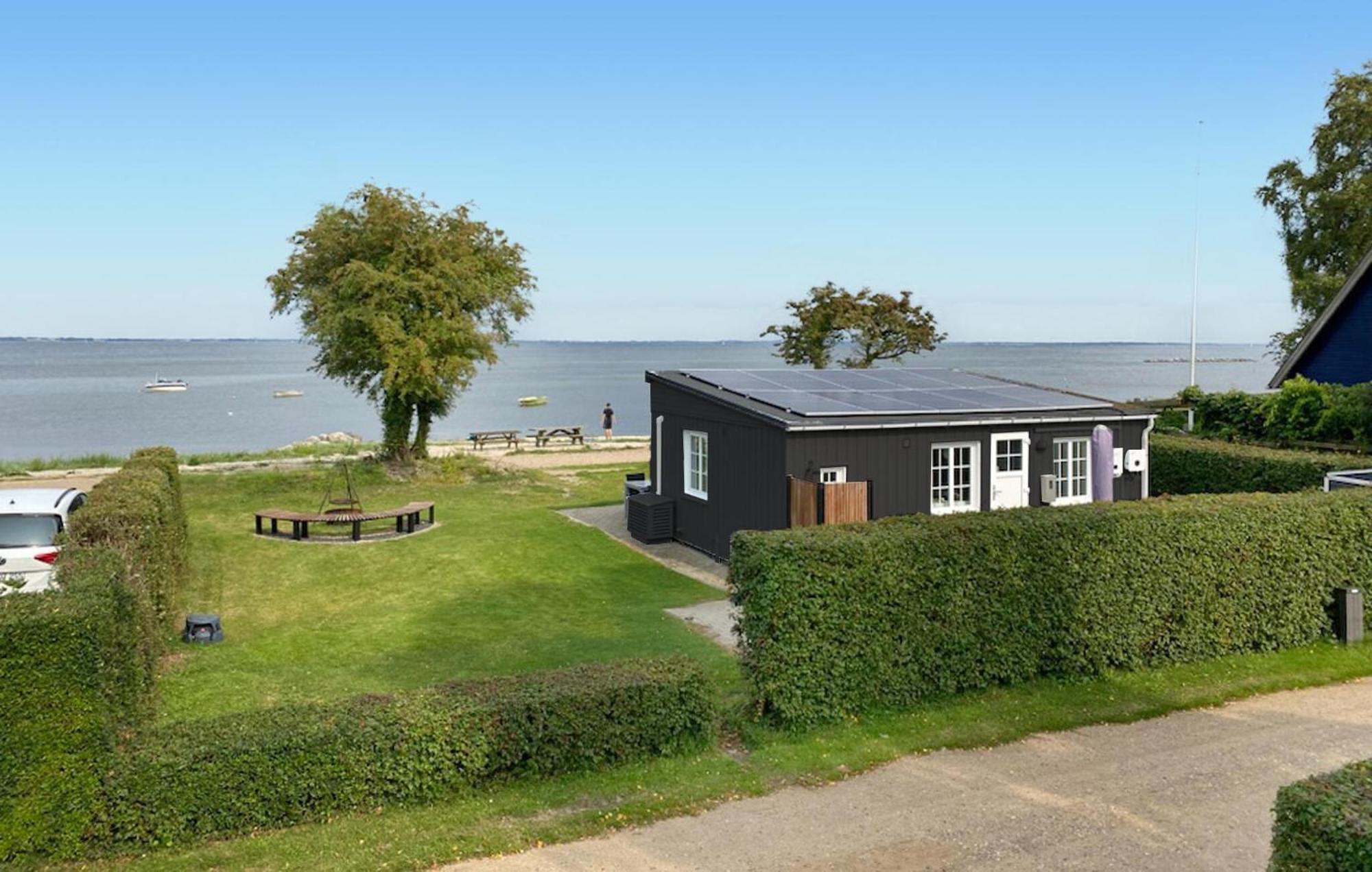Beach Front Home In Sjolund With Kitchen Экстерьер фото